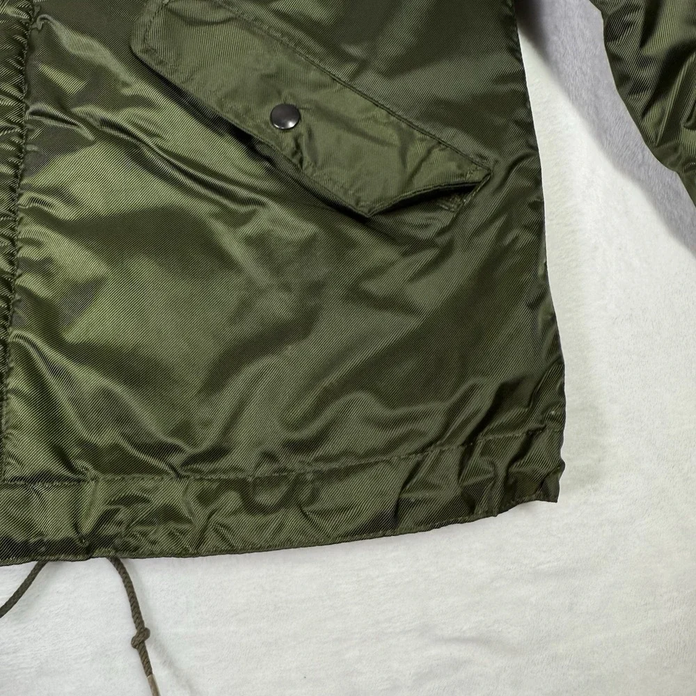 Vintage US Navy‎ USN A-1 Extreme Cold Weather OD Green Deck Jacket Mens Small