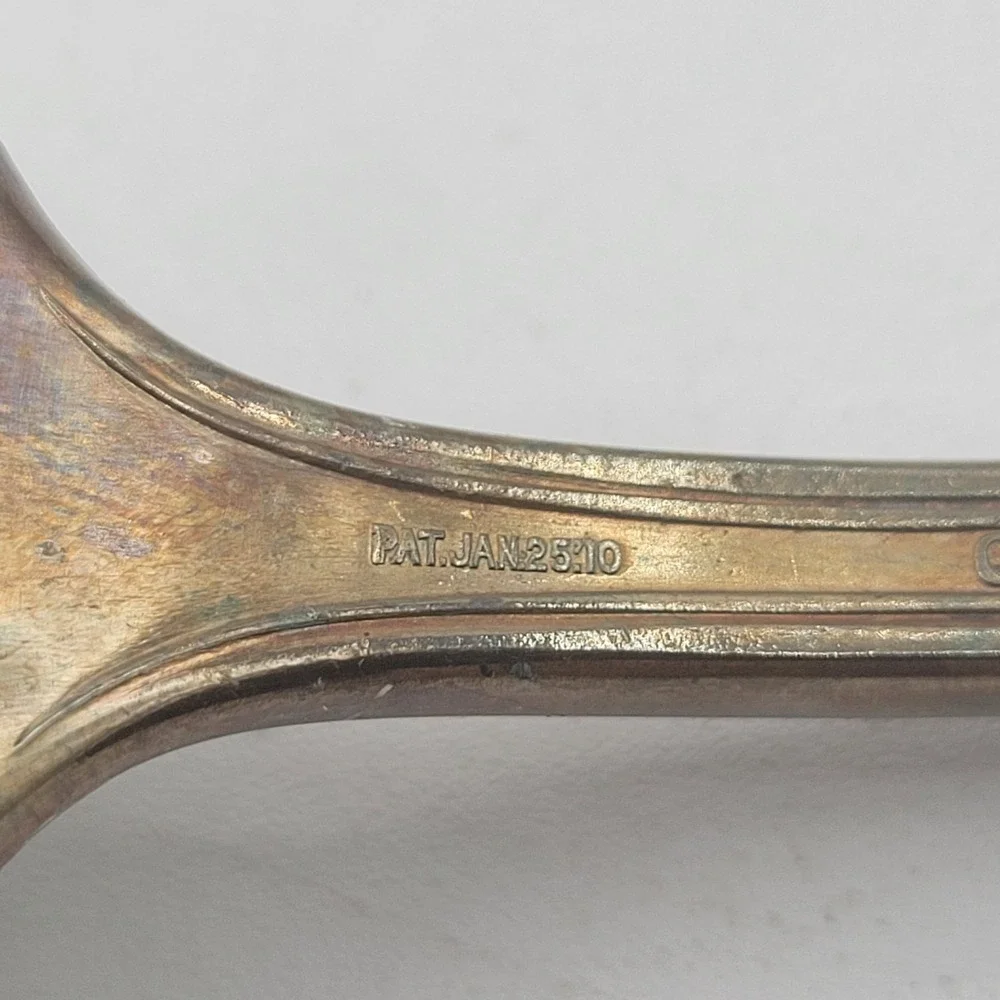 ANTIQUE Oxford Silver Company Garland Pattern‎ Serving Set Circa 1910