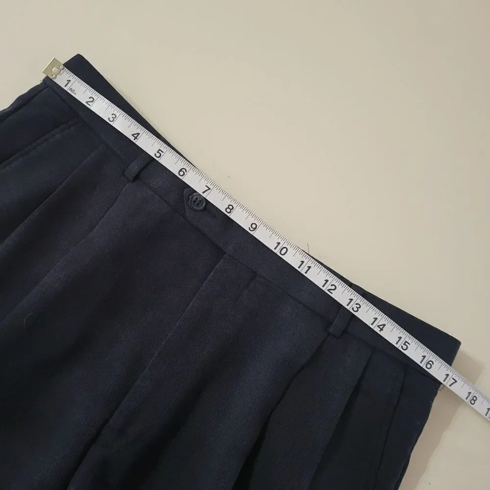 Ballin Men's Comfort-EZE Black Tencel Classic Dress Pants