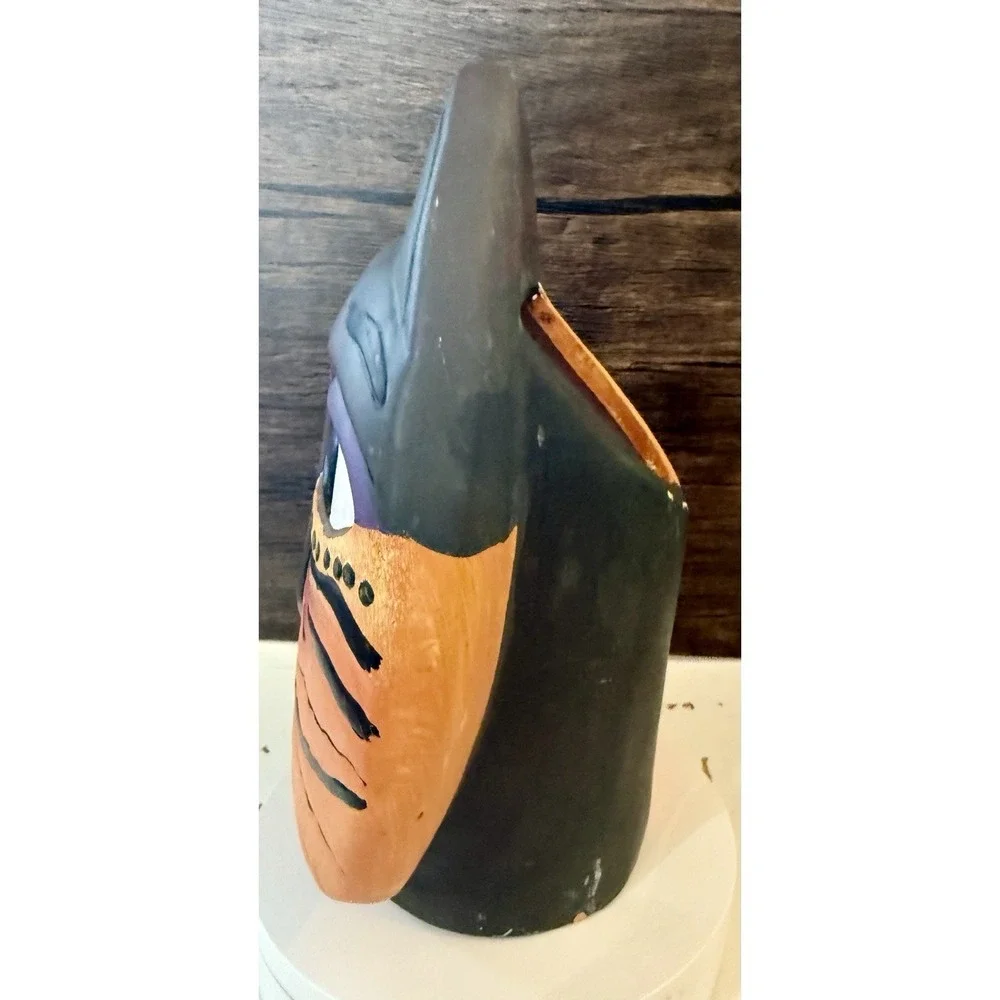 Penco‎ Industries Vintage Tribal Cat Vase.