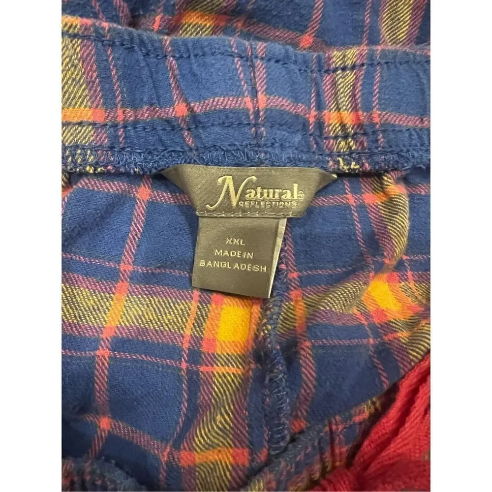 Natural Reflections flannel pajama pants size XXL