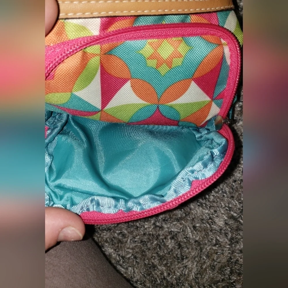 Lily Bloom| Colorful Geometric Pattern Crossbody Bag