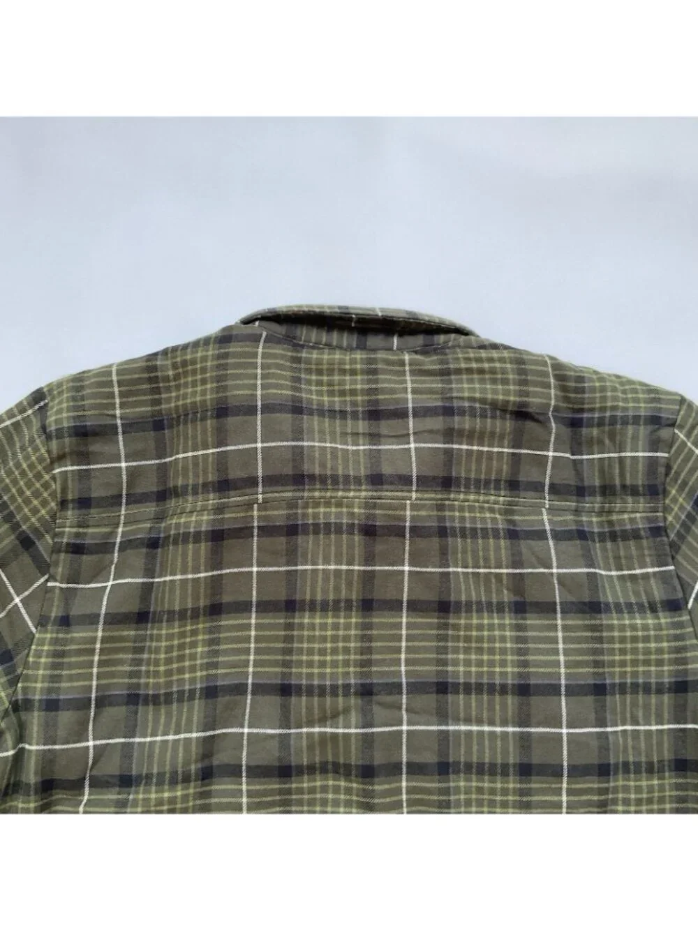 Dickies Men’s Sherpa Lining Flannel Shirt Jacket Relax Fit W/Repellent Size 3XL