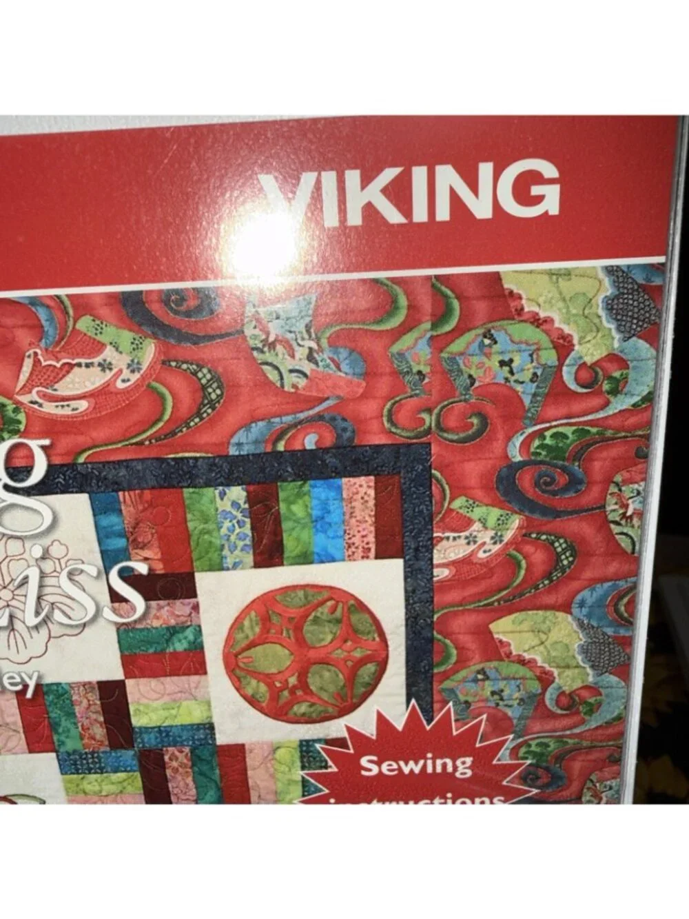 3 Hasqvarna Viking Disk  & CD Quilting Pattern Book Set # 167, 170, 175 Sweden
