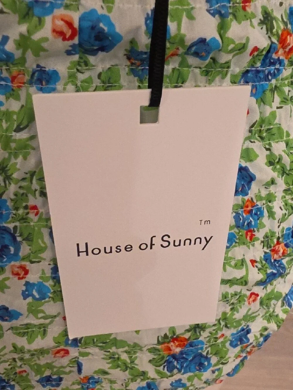 House of Sunny Green Floral matching Smocked Short Set size 2 new with tags
