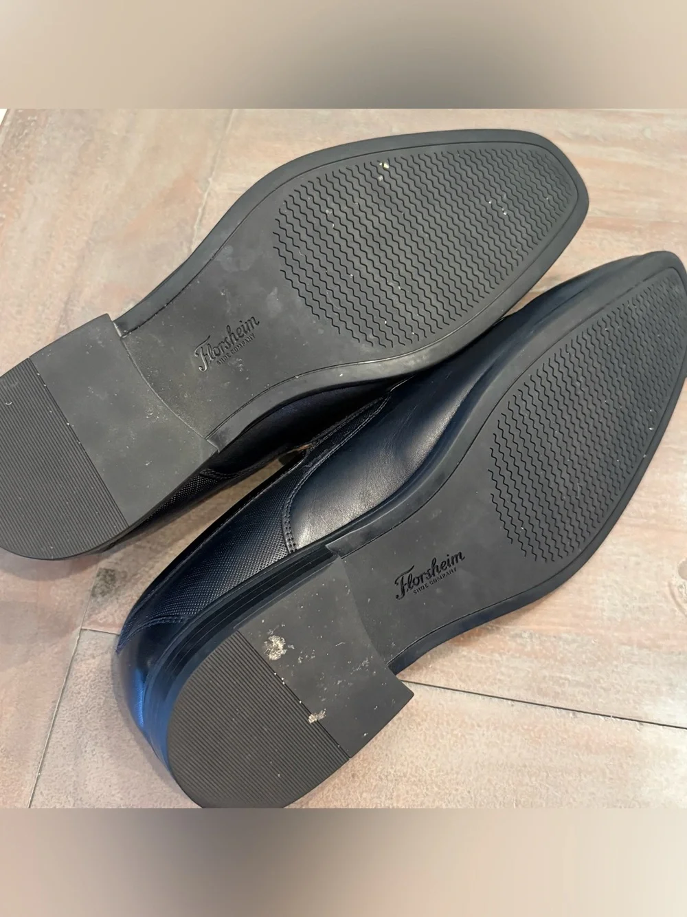 Florsheim look slip wear