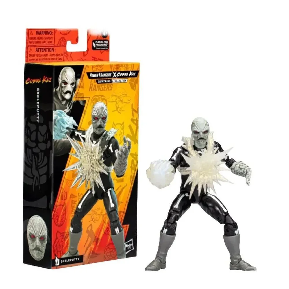 Power Rangers Lightning Collection Mighty Morphin X Cobra Kai Skeleputty‎ NEW