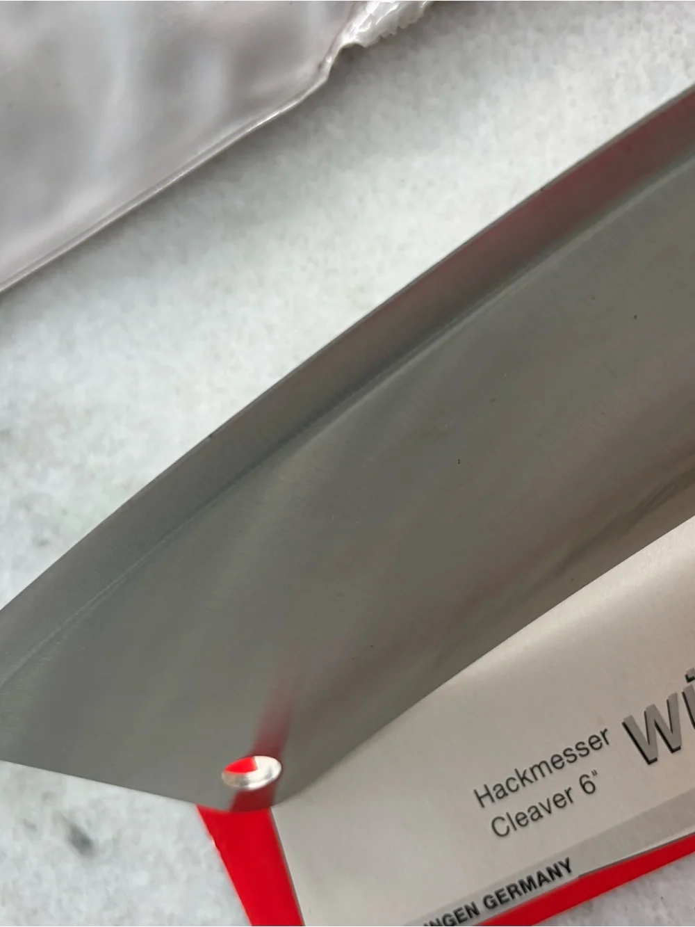 Wusthof meat cleaver