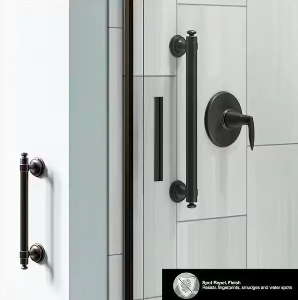 Kohler Carmichael 9 in. Grab Bar in Oil-Rubbed Bronze