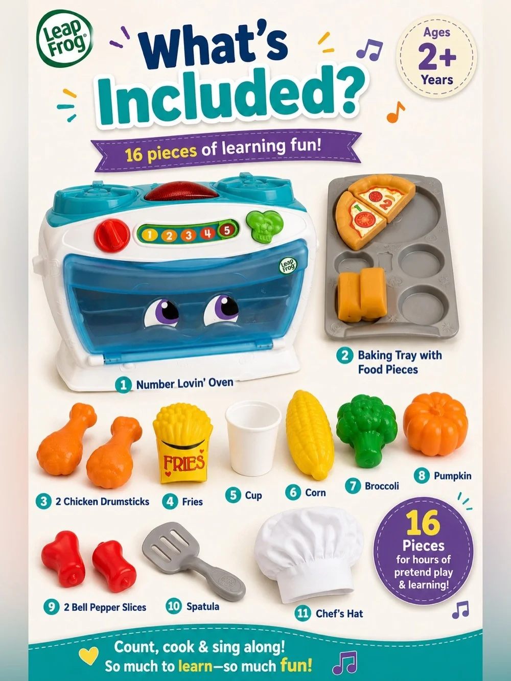 Leapfrog Number Lovin Oven 2015