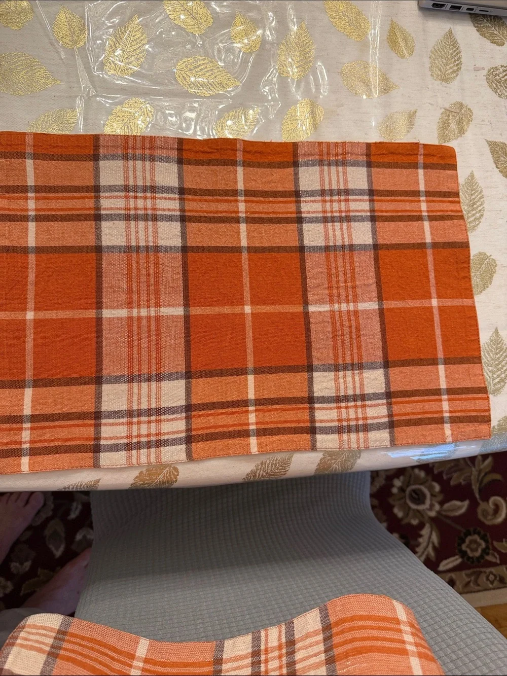 Home Trends bright orange
