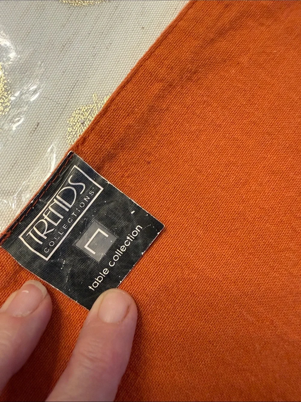 Home Trends bright orange