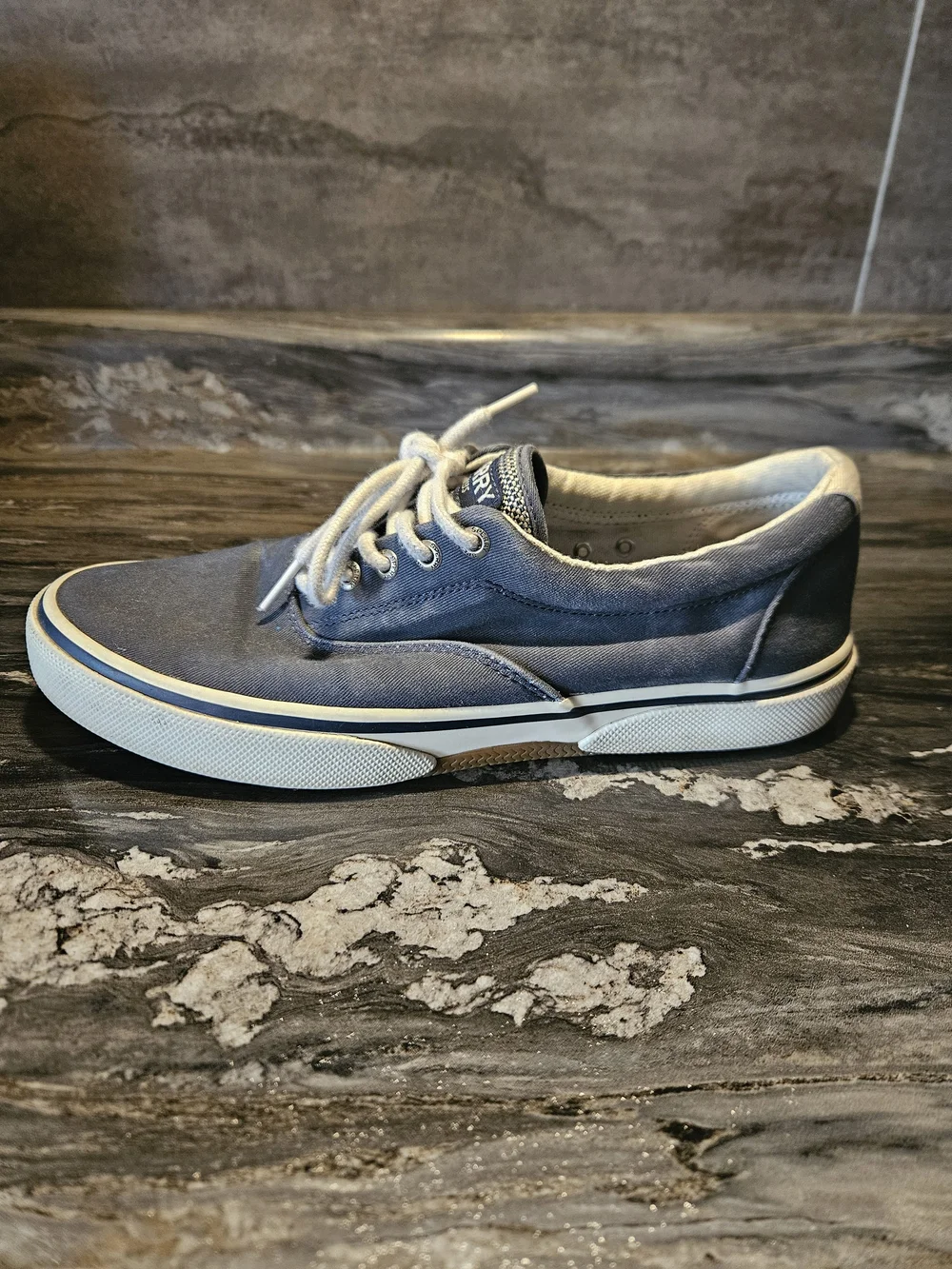 Sperry Halyard CVO Blue Sneakers Men Size 9