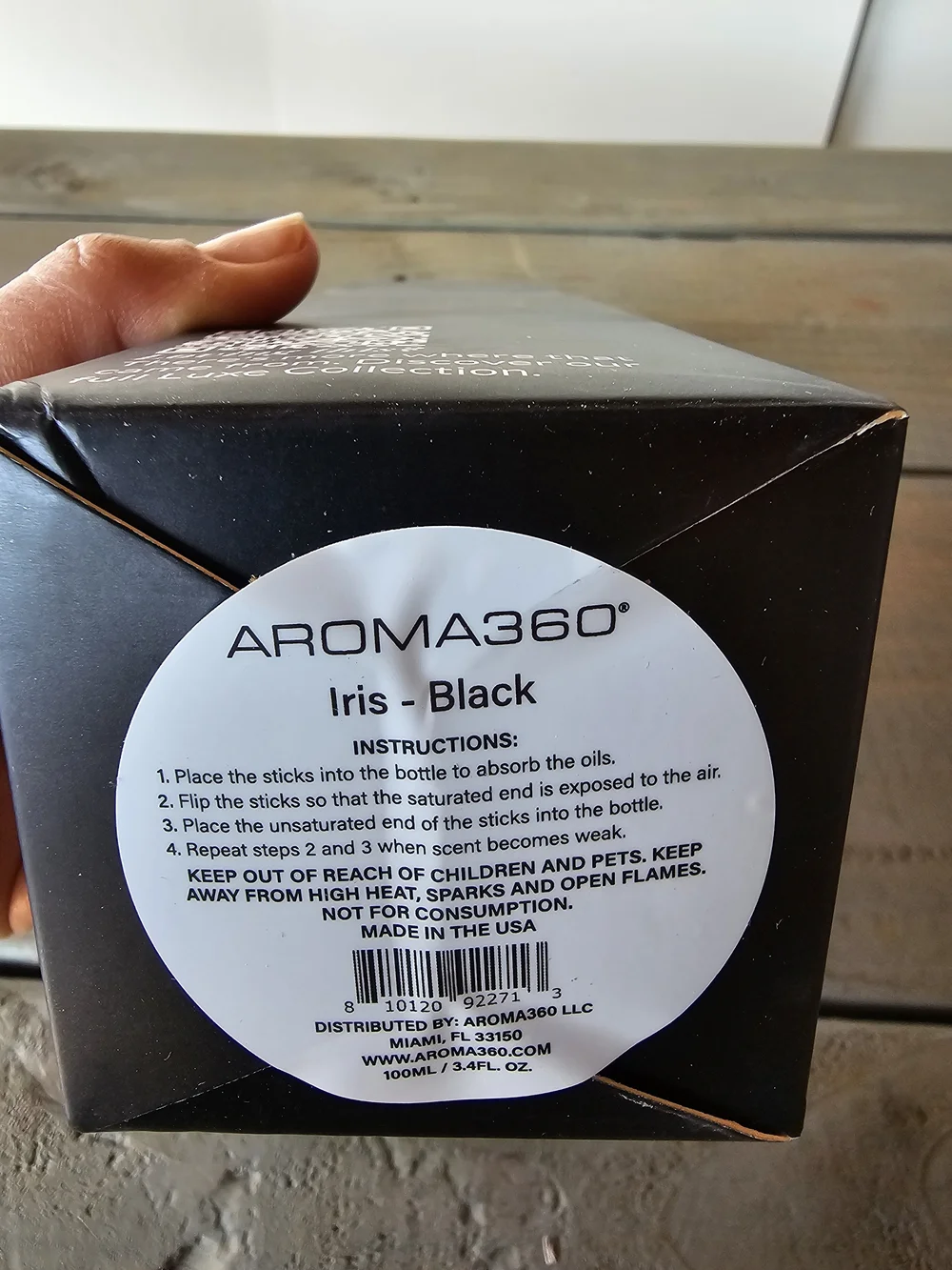 Aroma360 Iris Reed Diffuser NIB