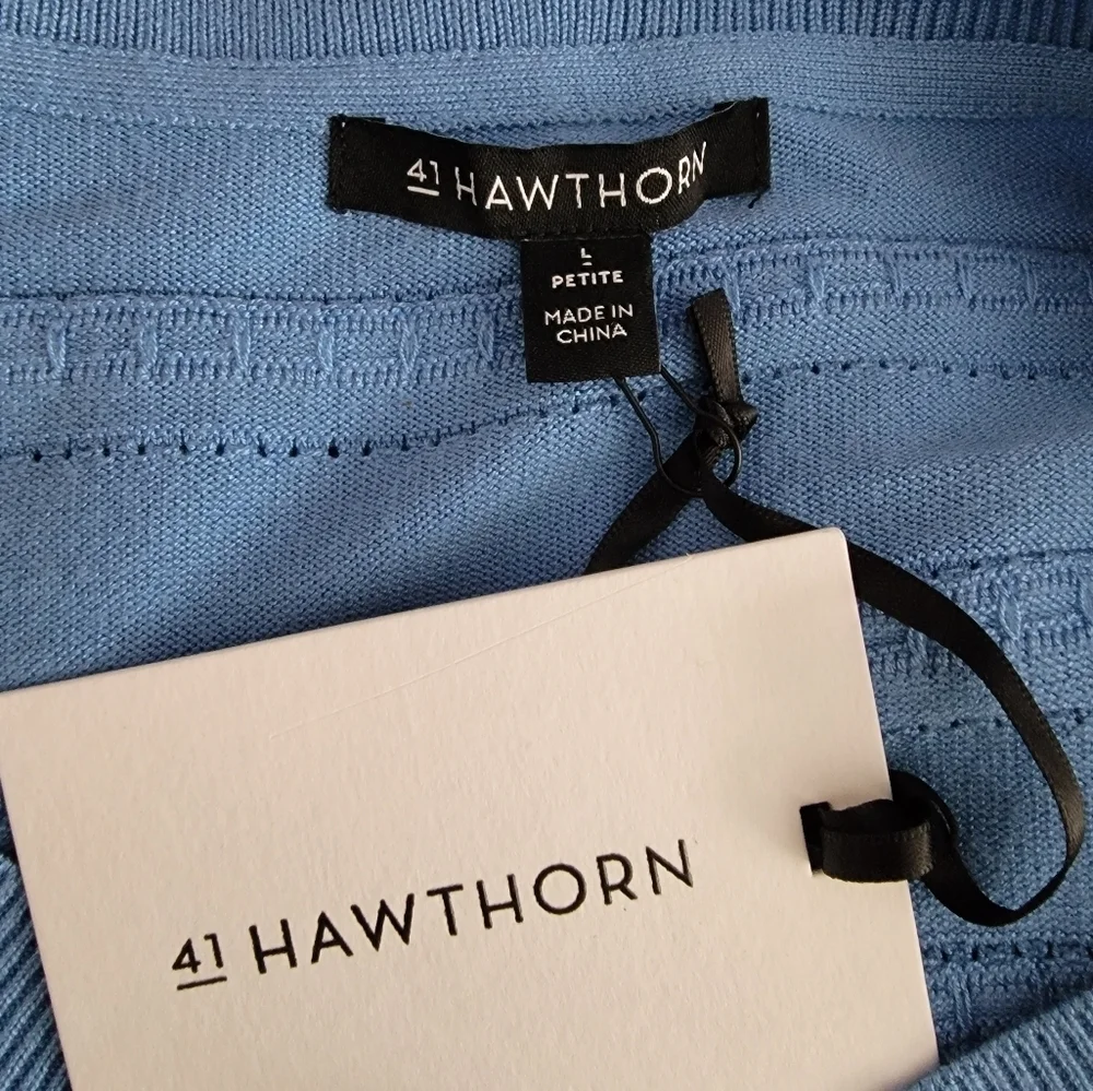 41 Hawthorn light blue spring sweater