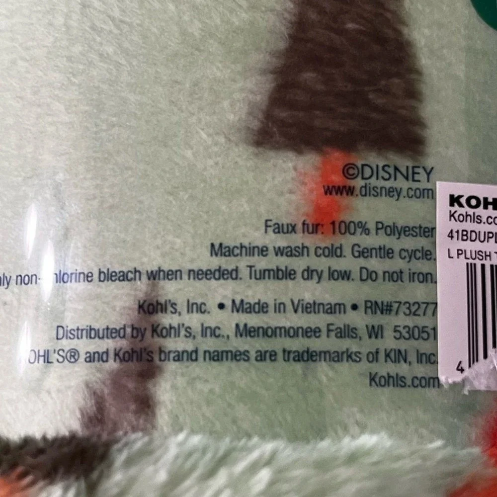 The Big One Disney Mickey & Minnie Mouse Throw Blanket LOT (2) 60