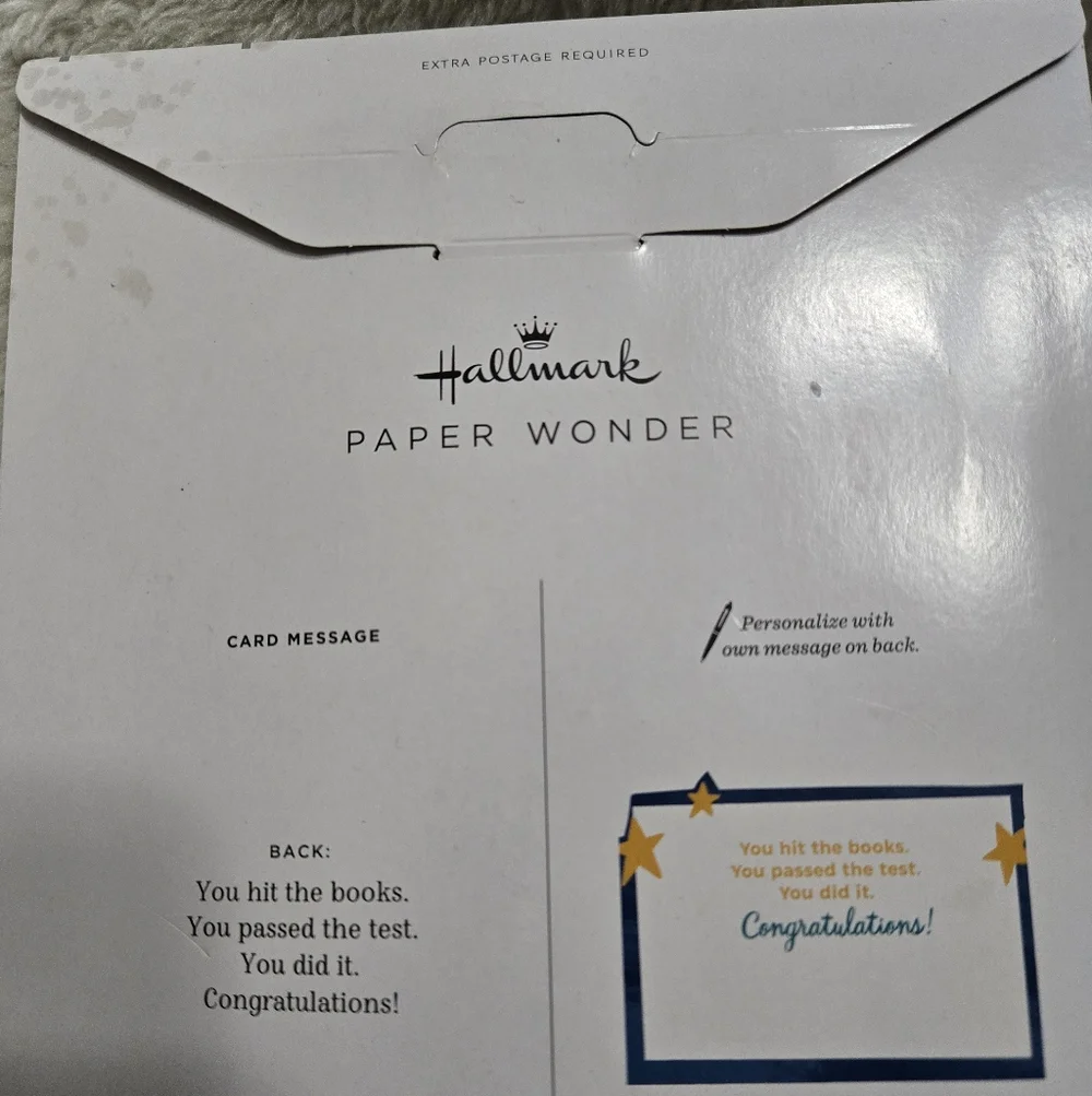Hallmark happy graduation