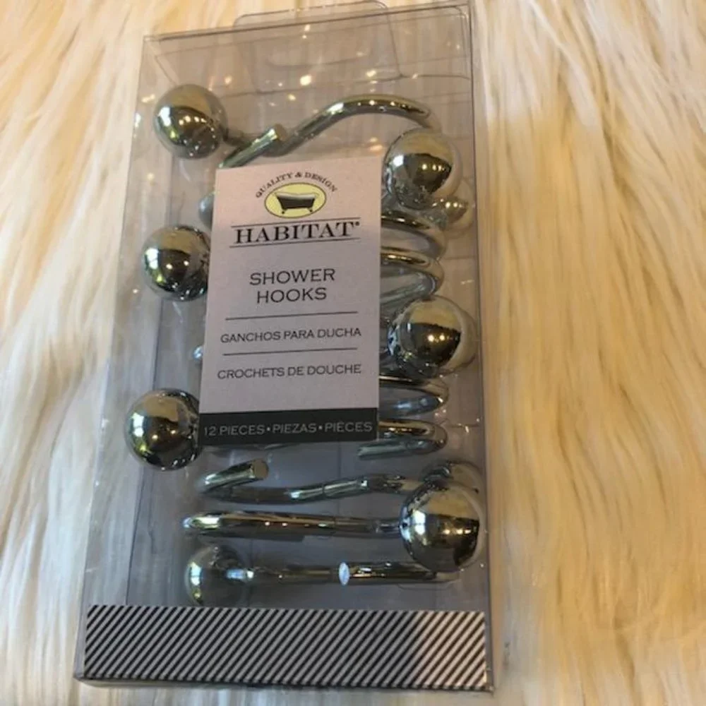 12 Piece Shower Hooks Set