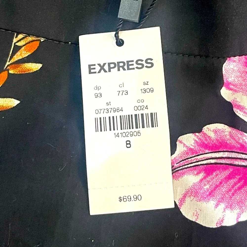 Express Floral Skirt - Size 8