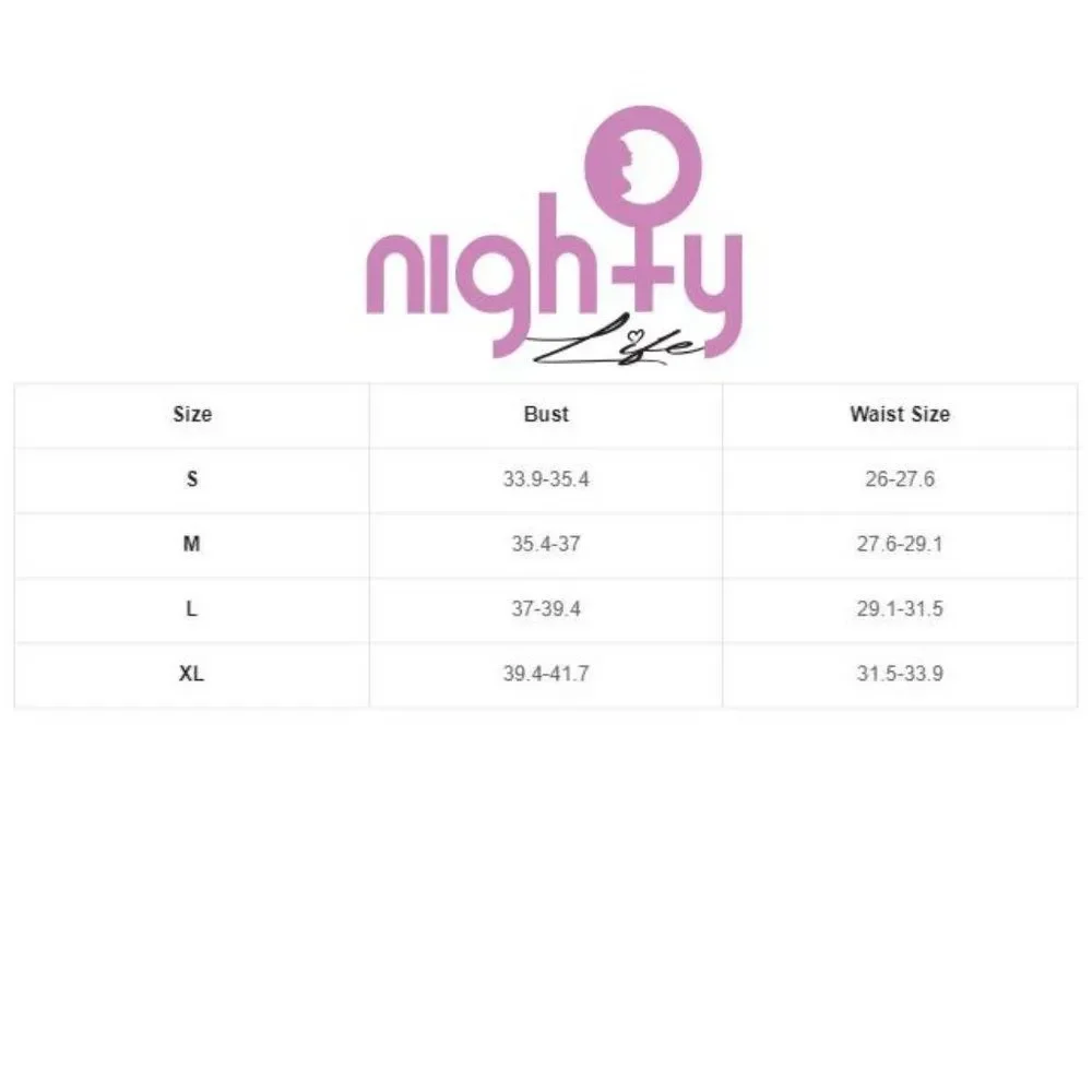 Nighty Life black floral