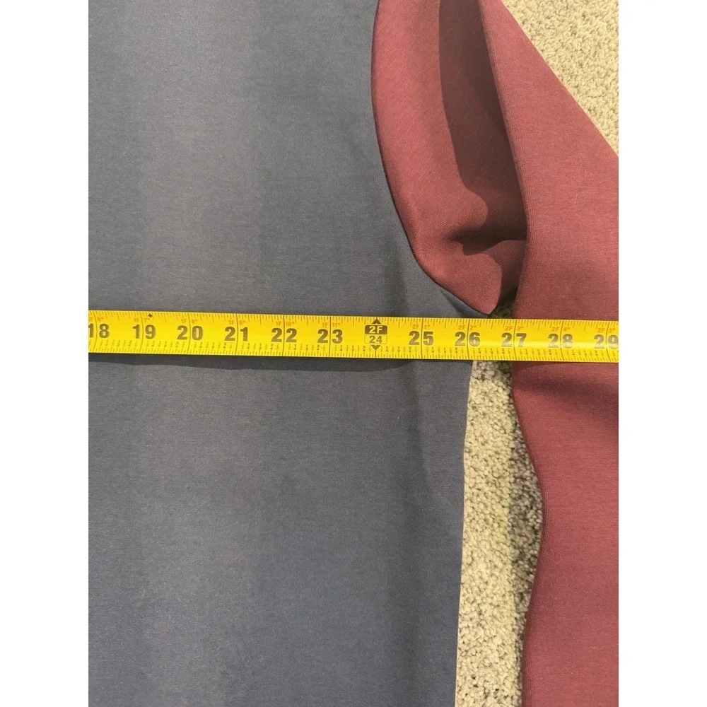 Polo Ralph Lauren Colorblock Sweatshirt Mens‎ XLT Pony Blue Green Burgundy TALL