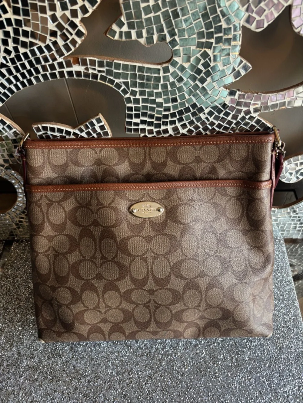 Coach crossbody signature