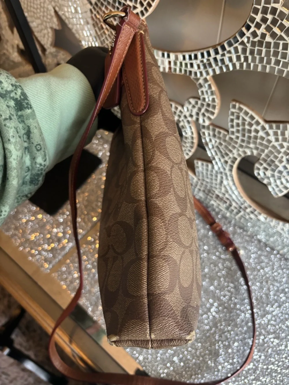 Coach crossbody signature