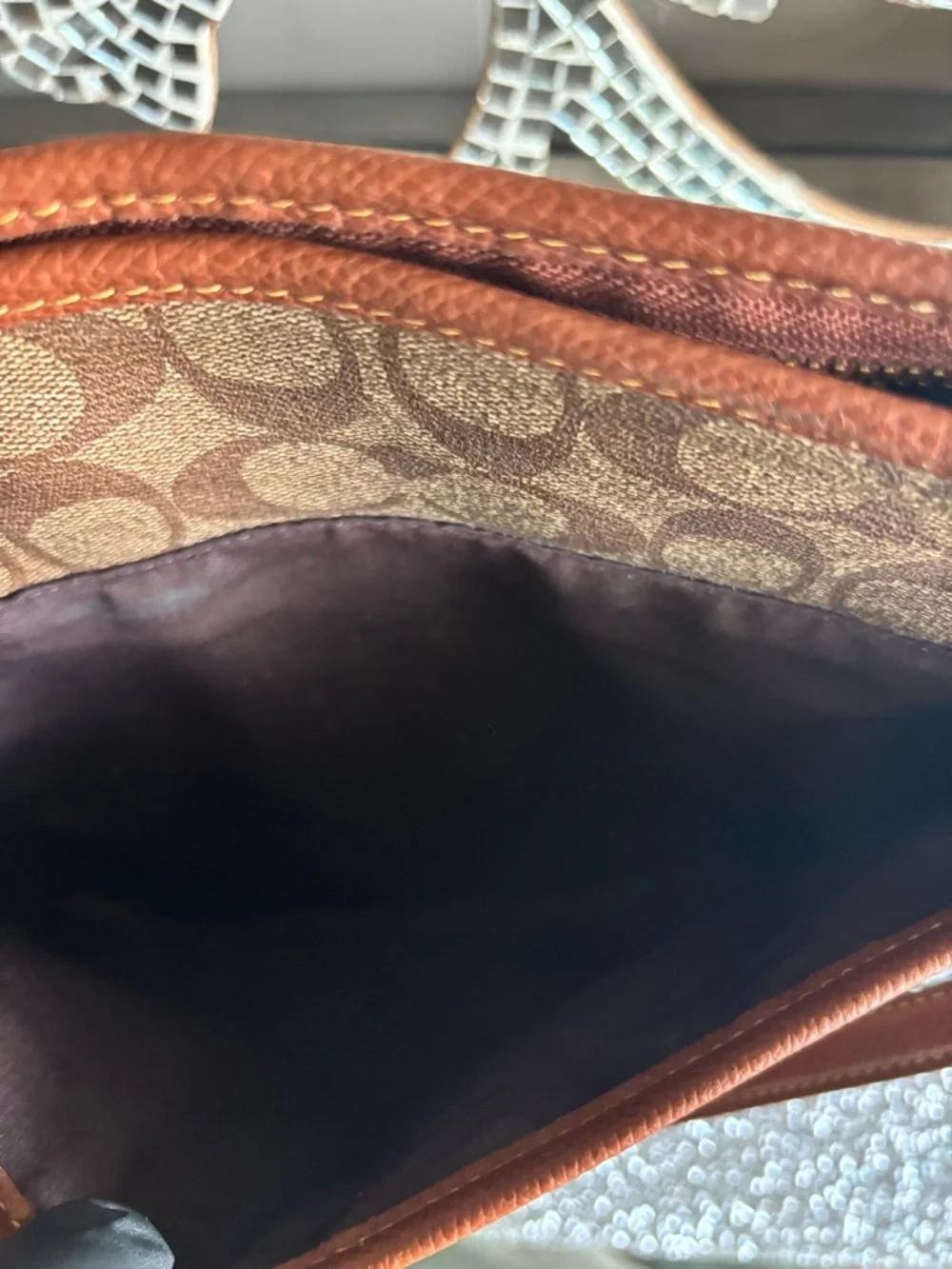 Coach crossbody signature