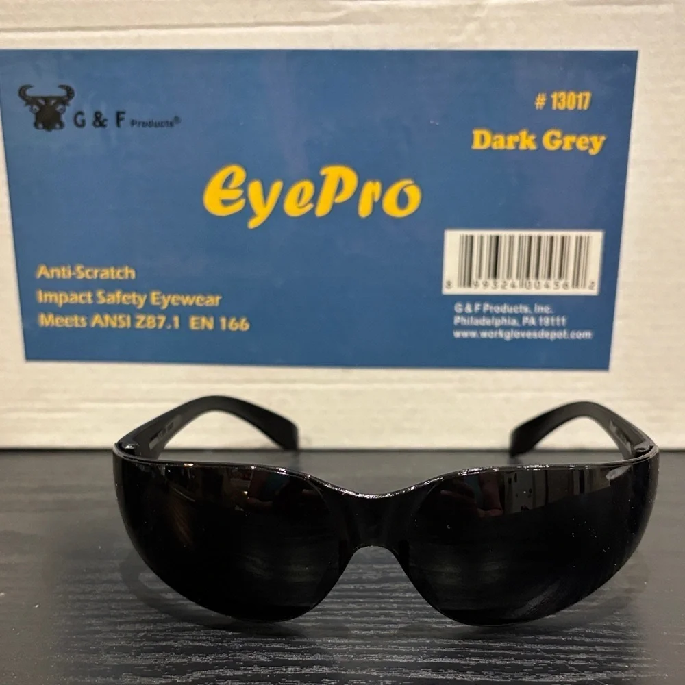 EyePro Dark Grey Safety Eyewear