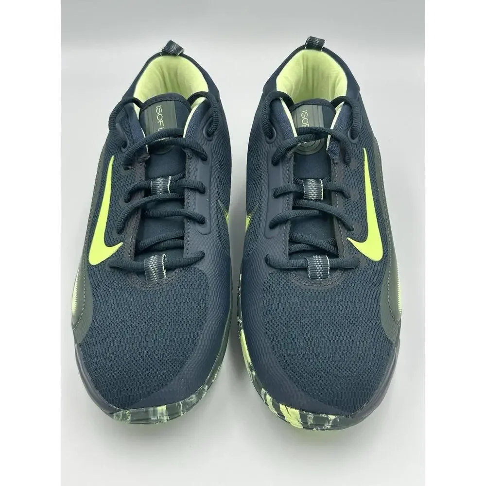 Nike Isofly GS Armory Navy / Barely Volt Sz 7Y / 8.5W NIB (No Lid) | FN4384-401