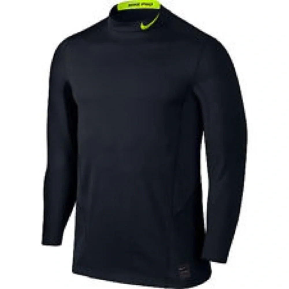 NWT Nike: Medium Unisex Black & Yellow Dri Fit Work Out Shirt