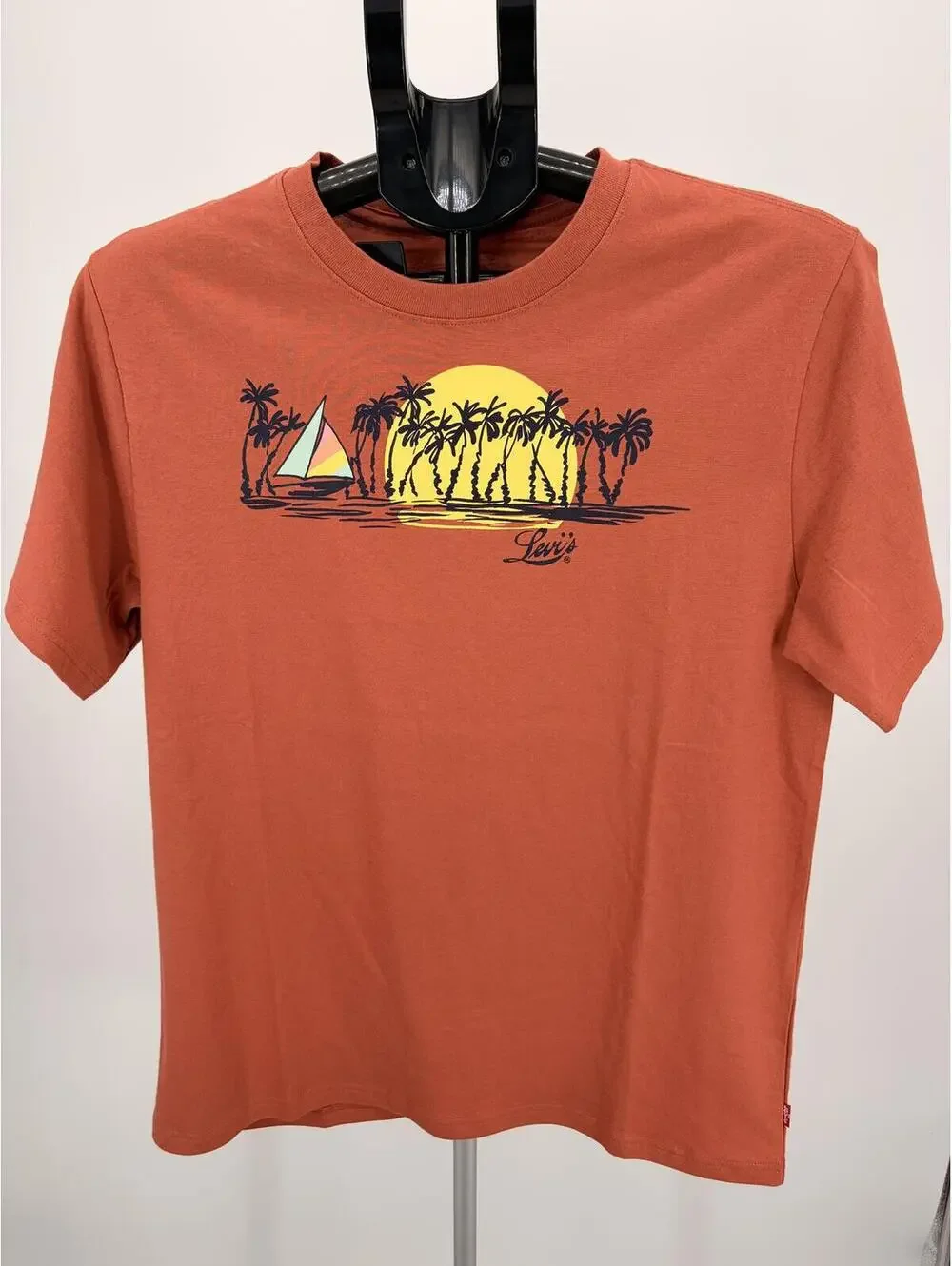 Levi's Relaxed‎ Sunset Graphic T-Shirt Casual Streetwear Small