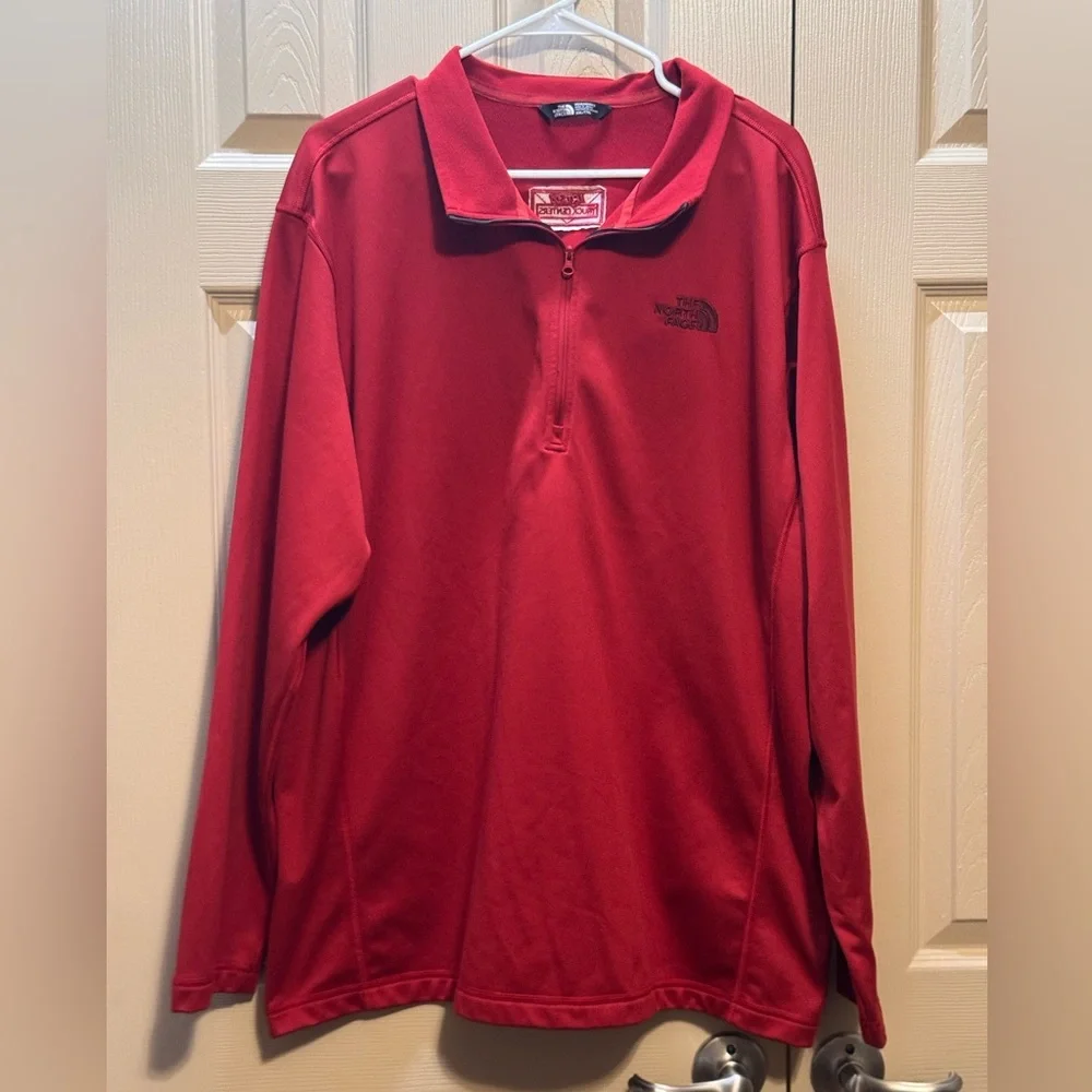 The‎ North Face 1/4 Zip Pullover Jacket Sweatshirt Top Size XXL  Outdoors Fleece