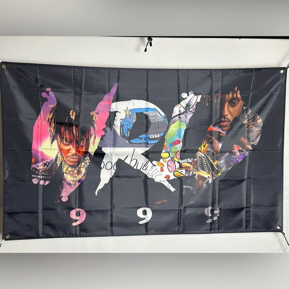 Juice WRLD Banner Tapestry 5x3Ft. (Polyester)With 4 Grommets