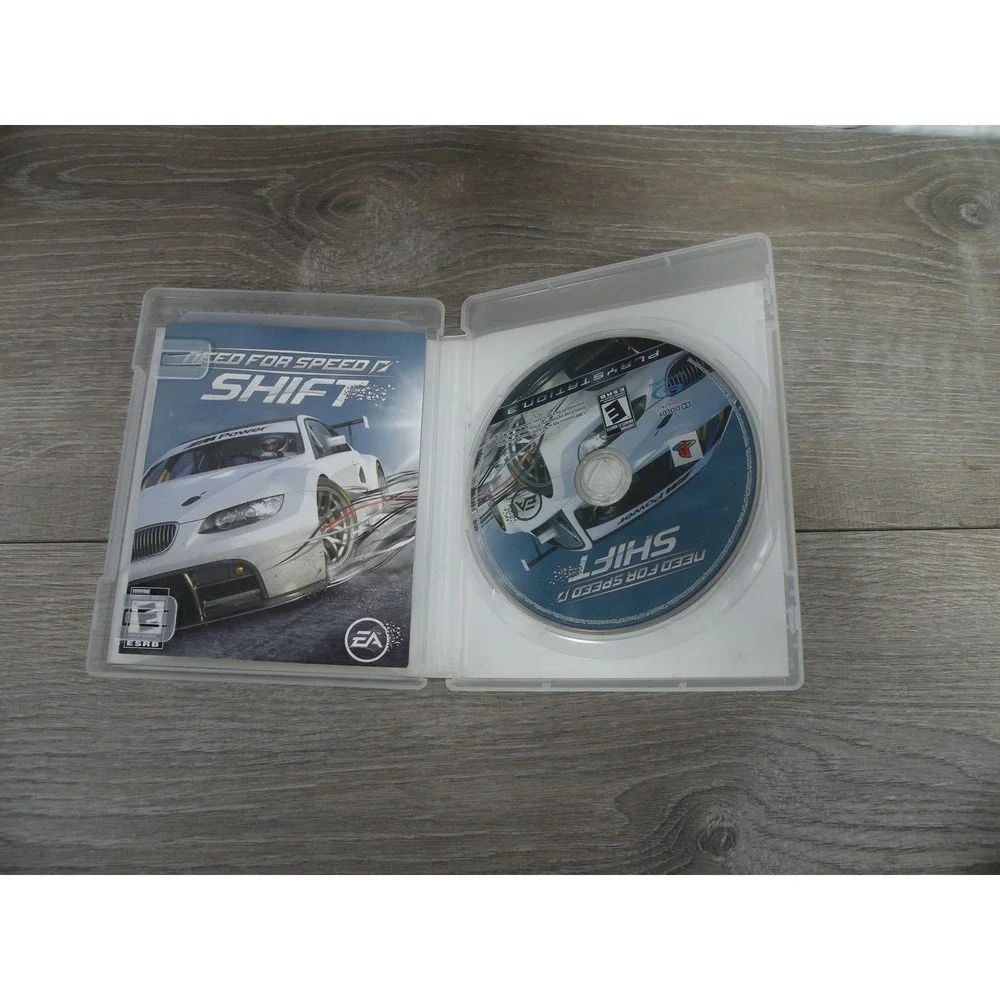 Need for Speed Shift PS3 PlayStation 3 Game EA Sports ESRB Complete CIB