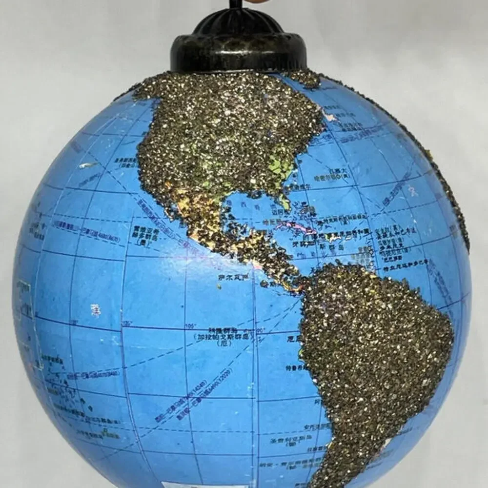 Pottery Barn Globe 4.5