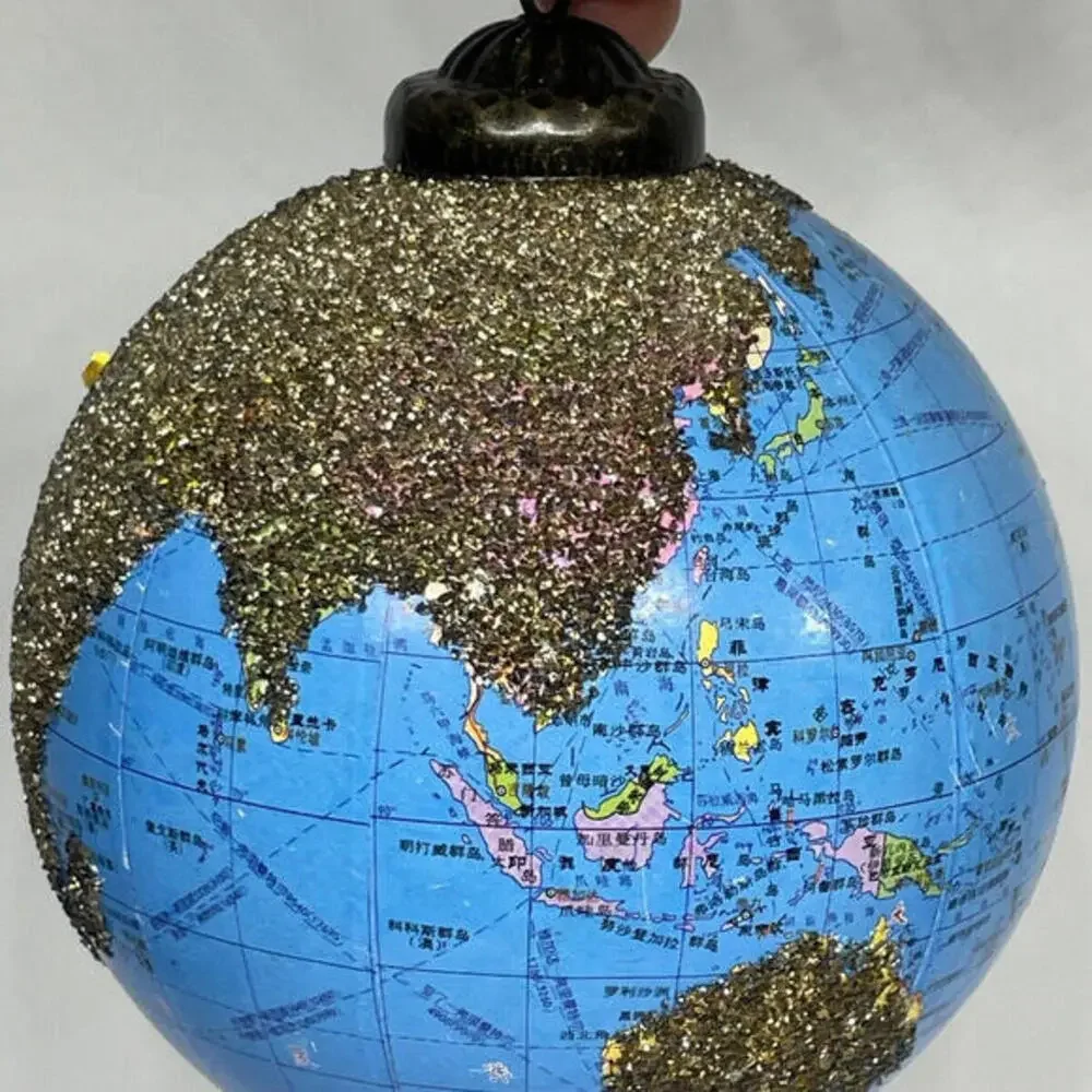 Pottery Barn Globe 4.5