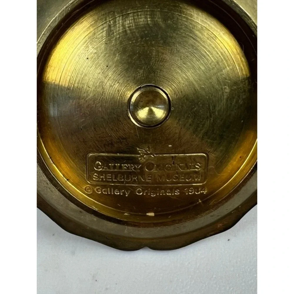 Gallery Originals Shelburne Museum Brass Chamberstick Finger Loop Candle Holder