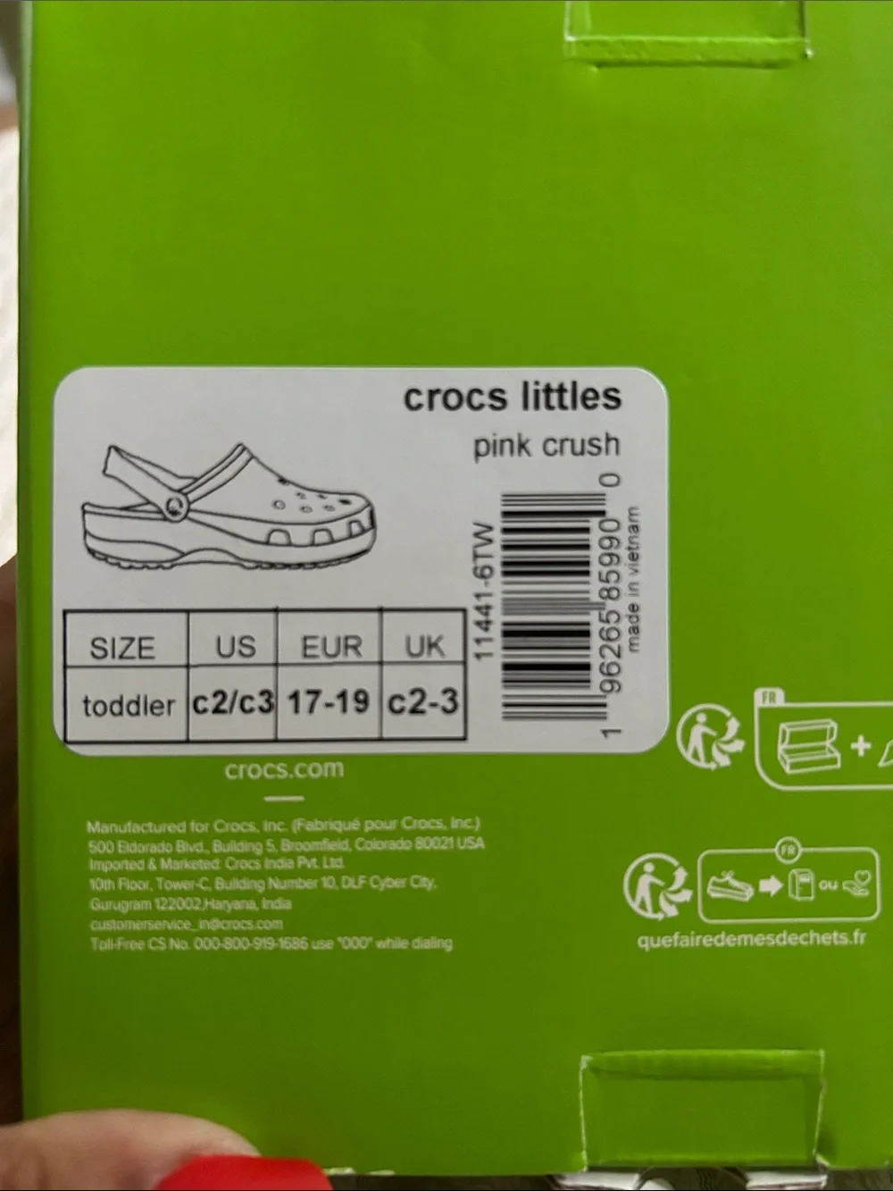 CROCS genuine kids