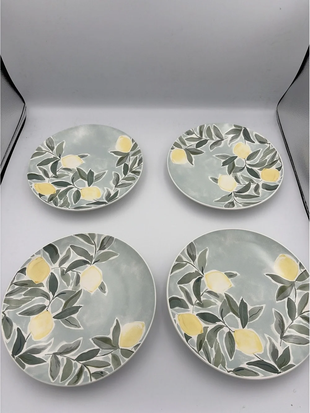 Pottery Barn X Rebecca Atwood Set of 4 dessert plates Excellent Condition