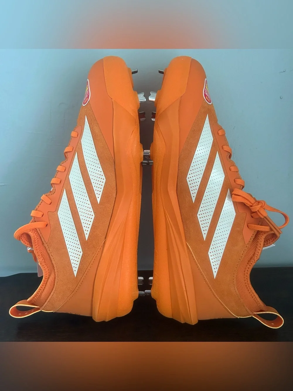 Adidas Adizero Impact SOMOS Men’s Metal Baseball Cleats Orange Size 13 JS2979