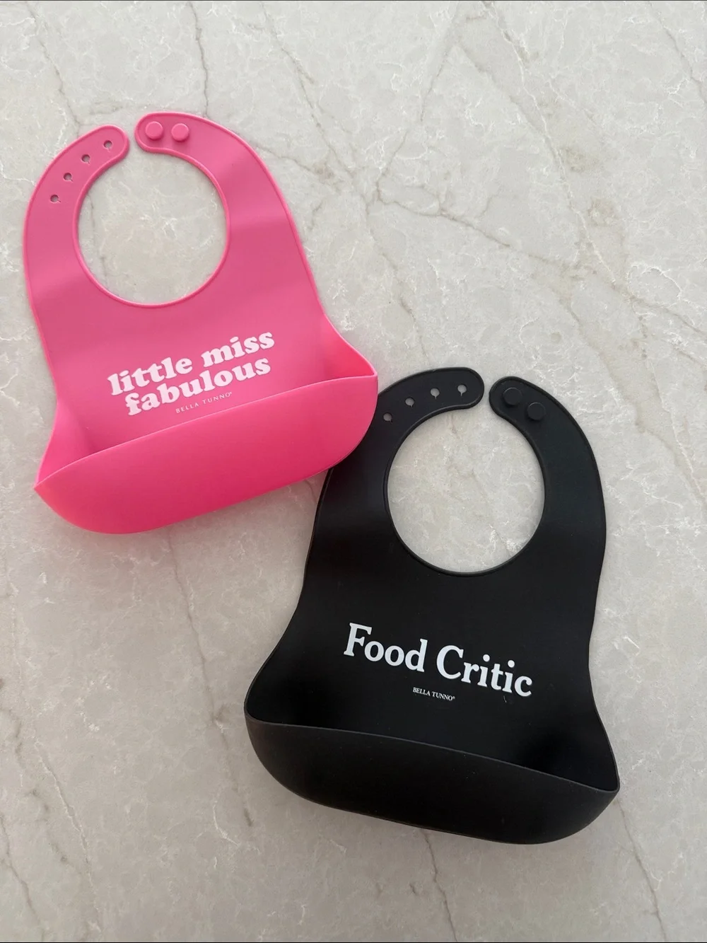 Kids Silicone Bib - Pink 