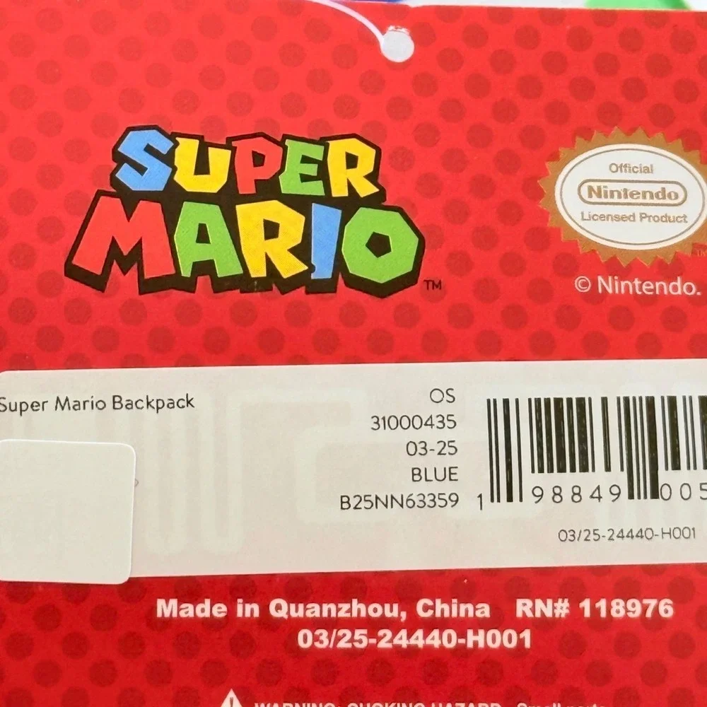 Nintendo bright sleeve