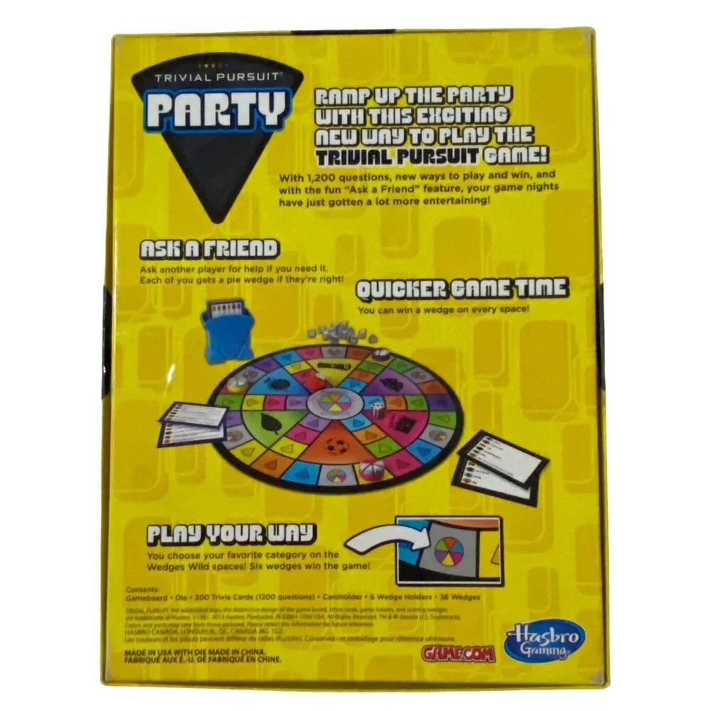 Hasbro trivial pursuit