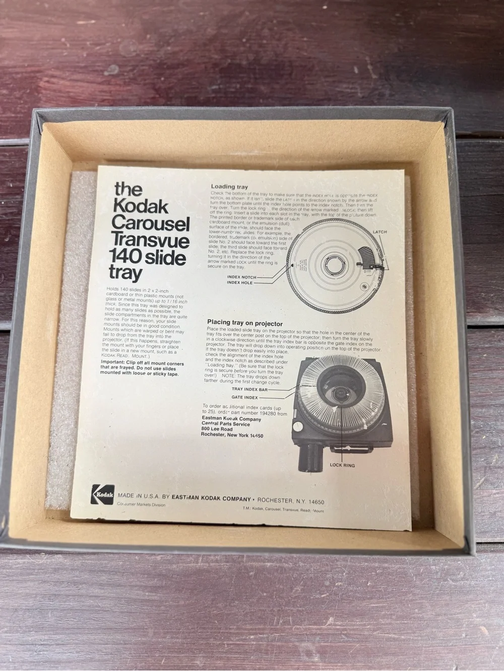 Kodak carousel slides original
