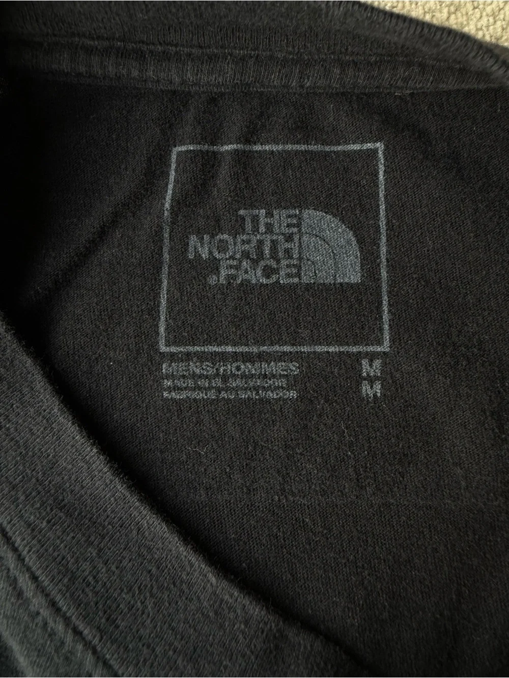 The North Face soft black
