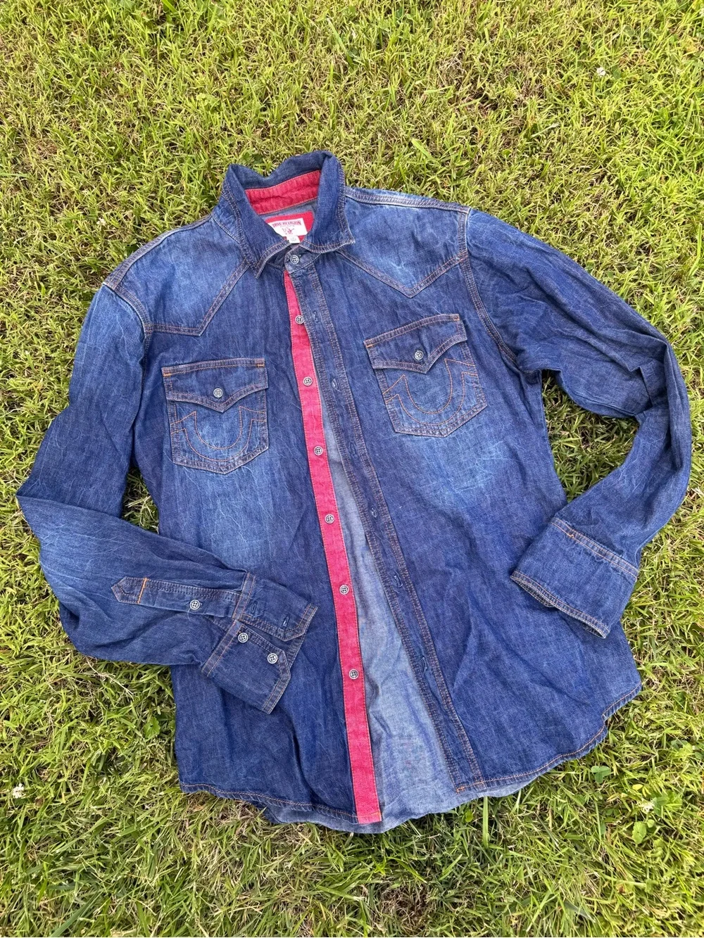 True Religion sleeves pockets arms