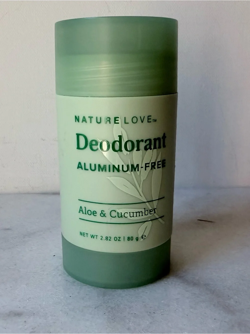 NatureLove Aloe & Cucumber Deodorant - Light Green