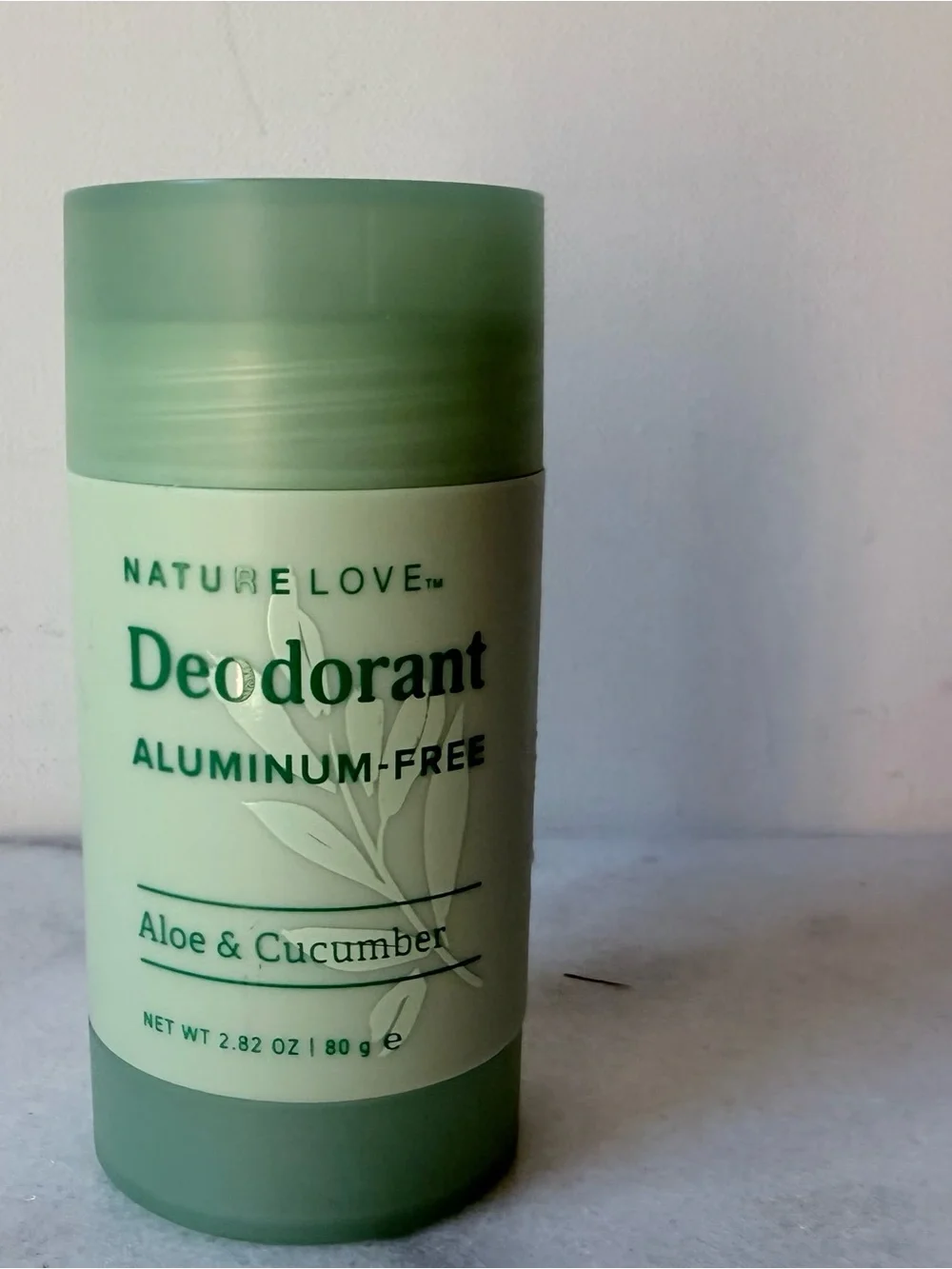 NatureLove Aloe & Cucumber Deodorant - Light Green