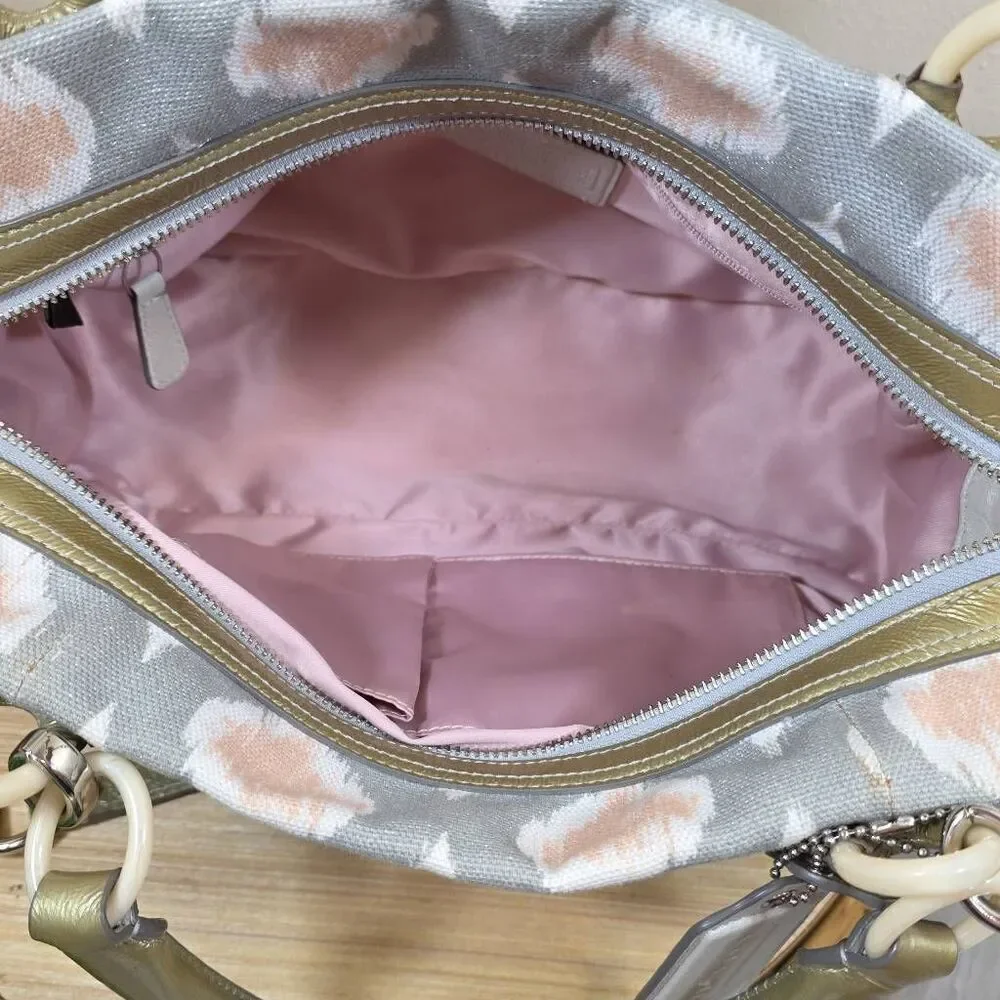 Coach Kristin Op Art Ikat Print Hobo/Satchel | Matching Wallet